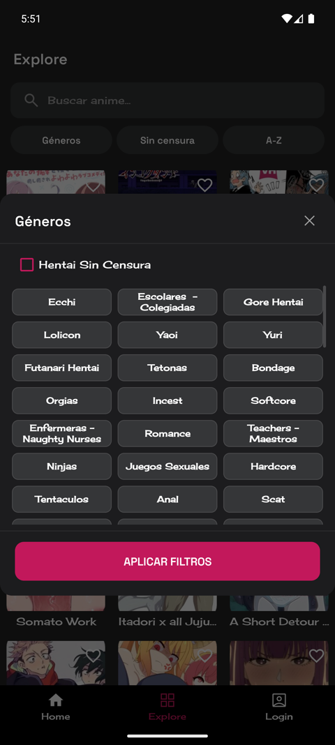 Filtro por generos multi-seleccion